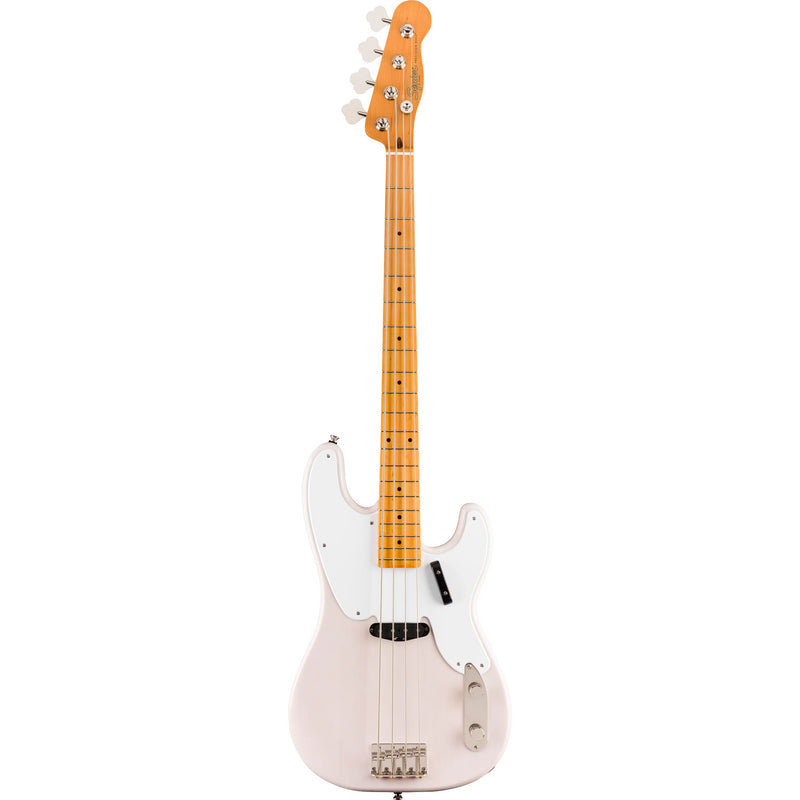 Squier Classic Vibe '50s Precision Bass Guitar, White Blonde