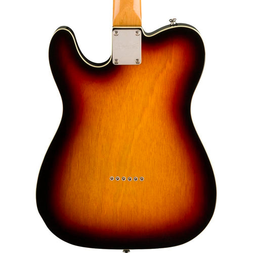 Squier Classic Vibe '60s Custom Telecaster Electric Guitar, Laurel Fingerboard 3-Color Sunburst