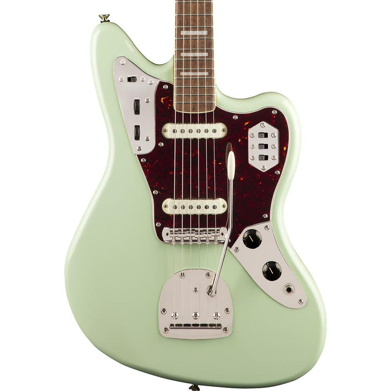 Squier Classic Vibe '70s Jaguar Electric Guitar, Surf Green