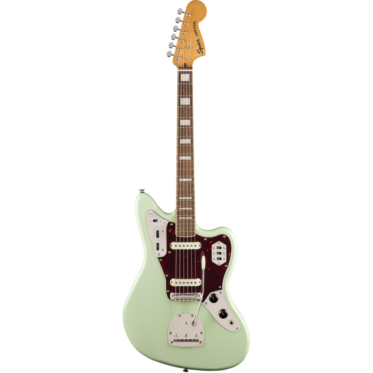 Squier Classic Vibe '70s Jaguar Electric Guitar, Surf Green