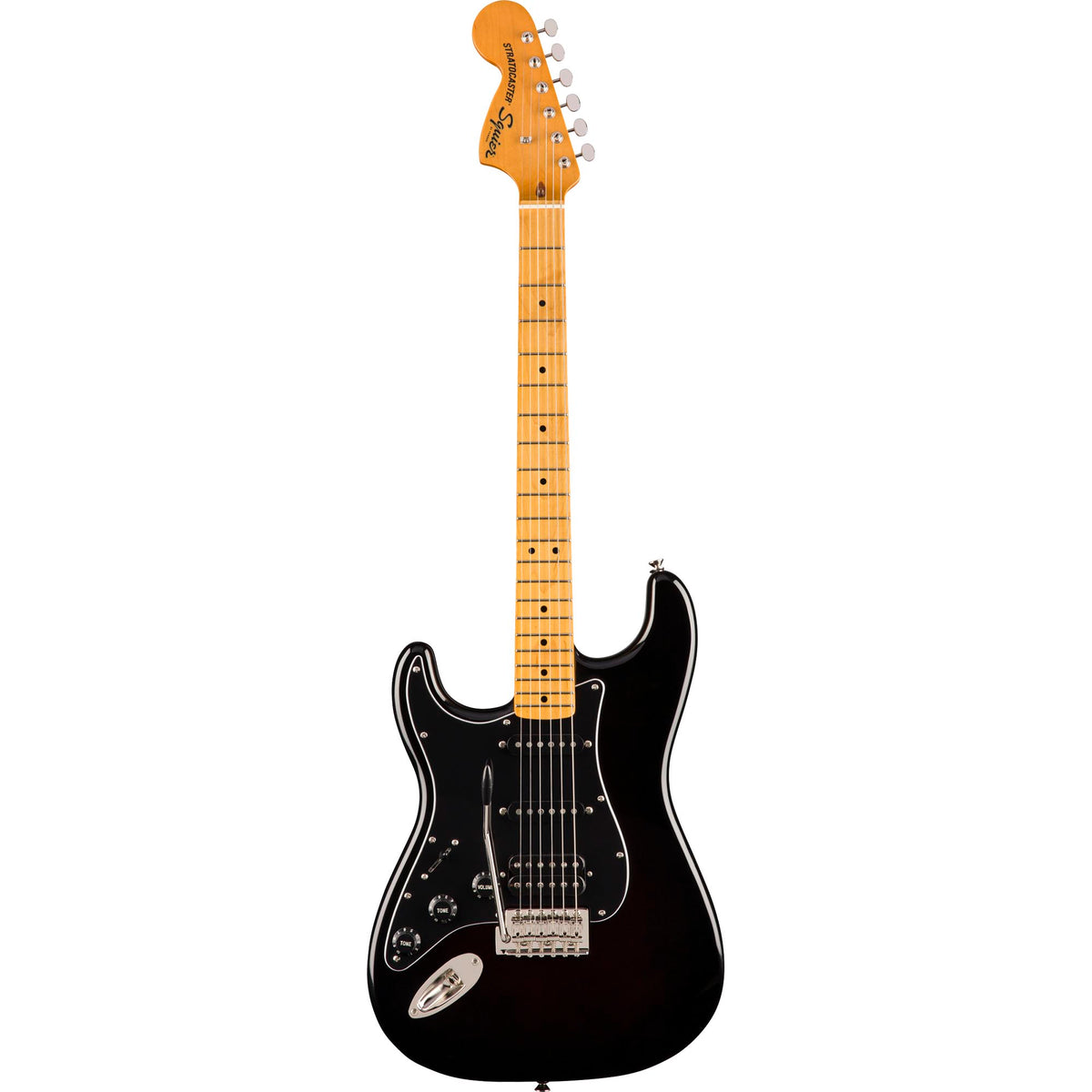 Squier Classic Vibe '70s Stratocaster HSS Left Handed Maple, Black