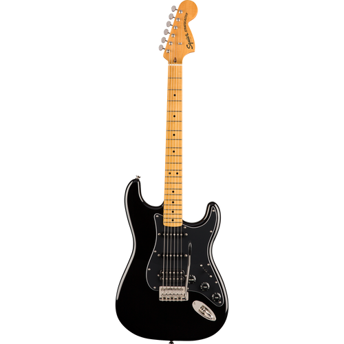 ギター SQUIER Classic Vibe 70s HSS Maple Black Squier Classic Vibe '70s Stratocaster HSS Maple, Black