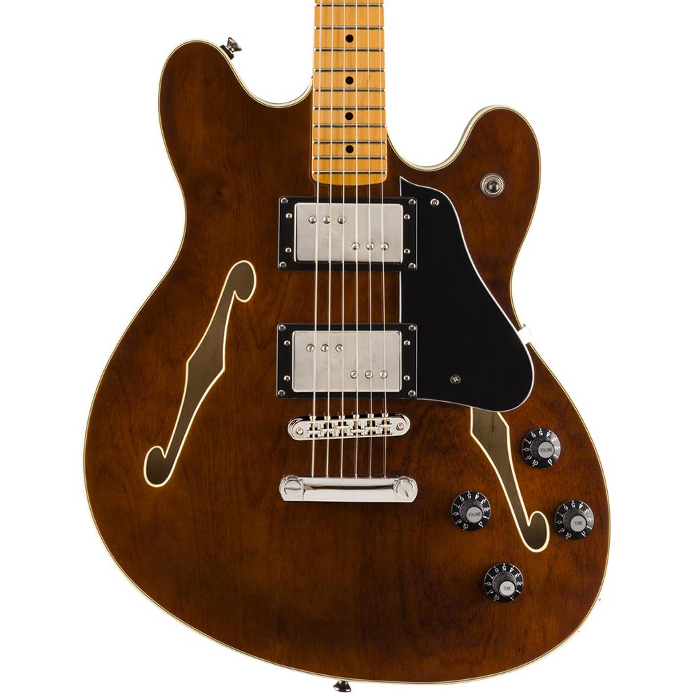 Squier Classic Vibe Starcaster Electric Guitar, Walnut, Maple