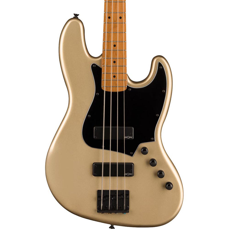 Squier Contemporary Active Jazz Bass Guitar HH, Roasted, Maple, Shoreline Gold