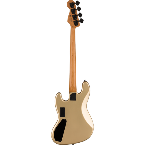 Squier Contemporary Active Jazz Bass Guitar HH, Roasted, Maple, Shoreline Gold