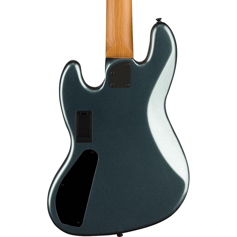 Squier Contemporary Active Jazz Bass HH V, Roasted, Maple, Gunmetal Metallic