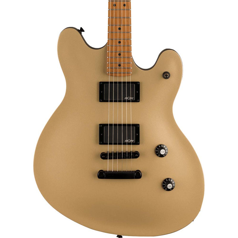 Squier Contemporary Active Starcaster Electric Guitar, Roasted Maple,