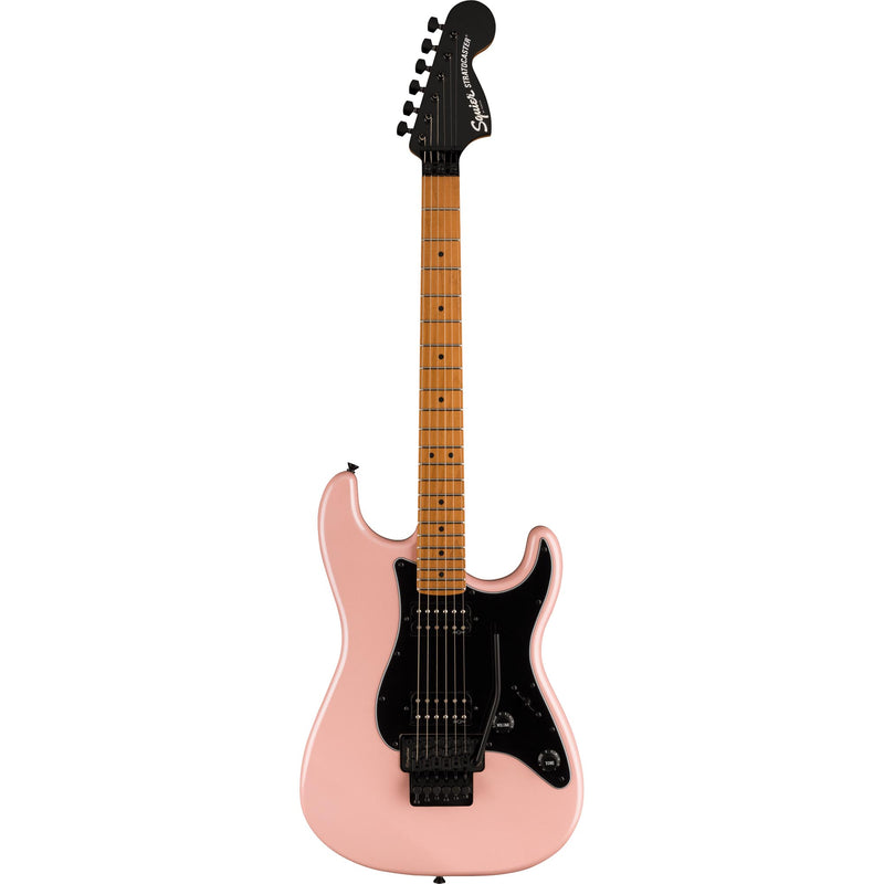Squier Contemporary Stratocaster HH FR Roasted Maple, Black Pickguard, Shell Pink Pearl