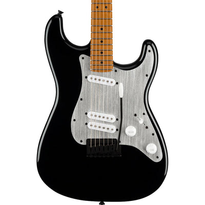 Squier Contemporary Stratocaster Special Roasted Maple, Silver Anodized Pickguard, Black