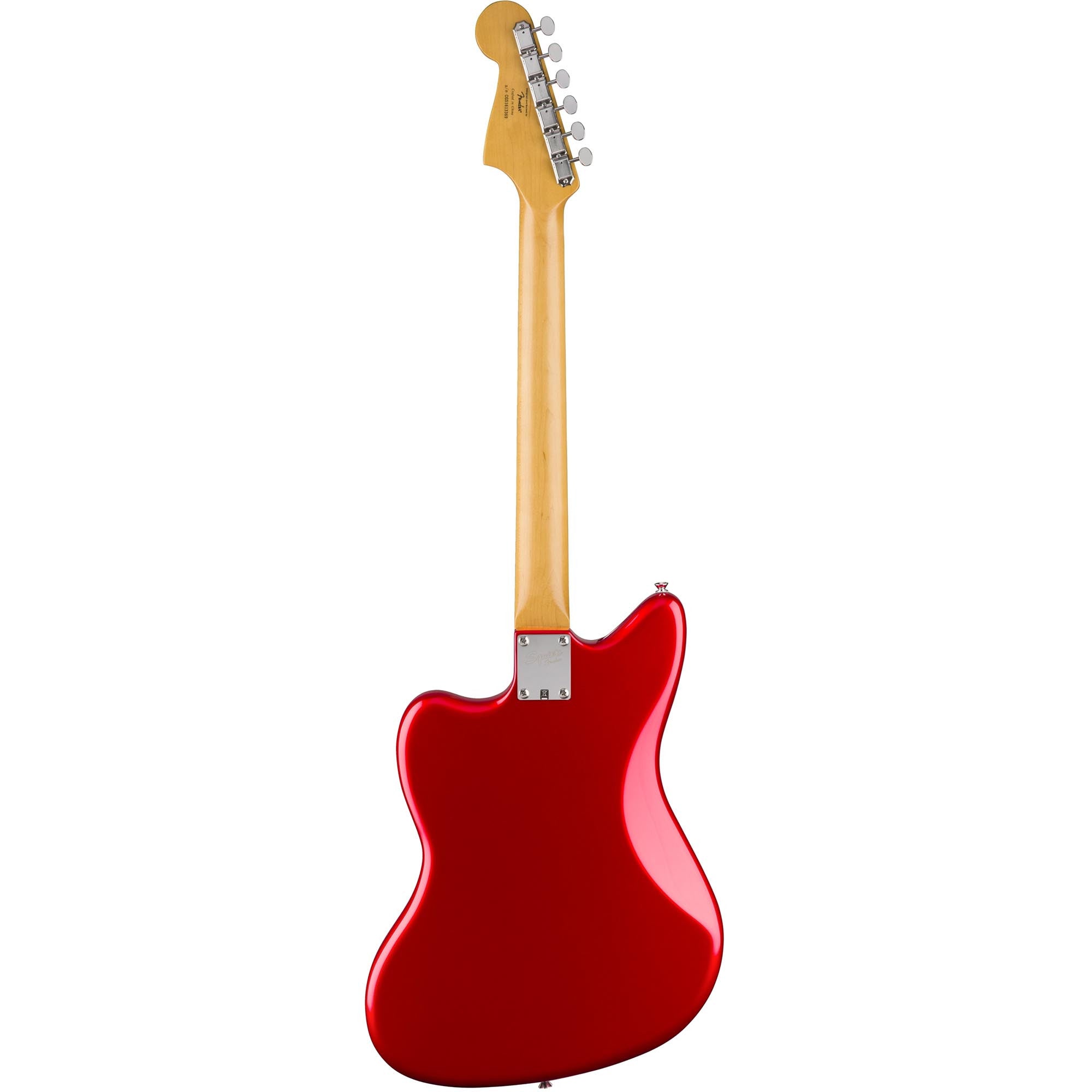 Squier Deluxe Jazzmaster - Rosewood - Candy Apple Red – Russo Music