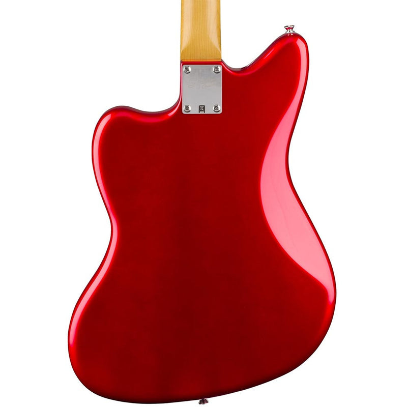 Squier Deluxe Jazzmaster with Tremolo - Rosewood - Candy Apple Red