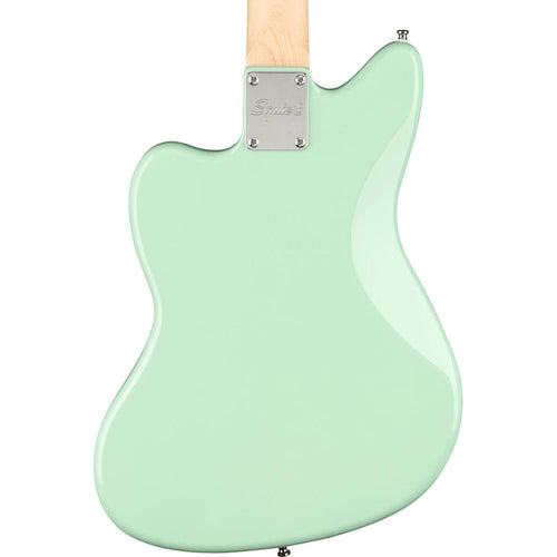 Squier Mini Jazzmaster HH Maple, White Pickguard Surf Green