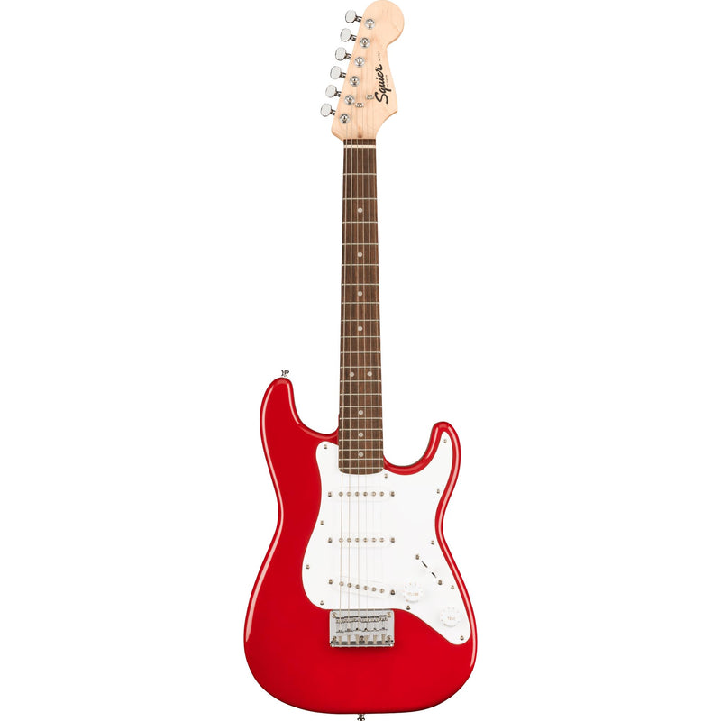 Squier Mini Stratocaster Laurel, White Pickguard Dakota Red