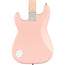 Squier Mini Stratocaster Laurel, White Pickguard Shell Pink