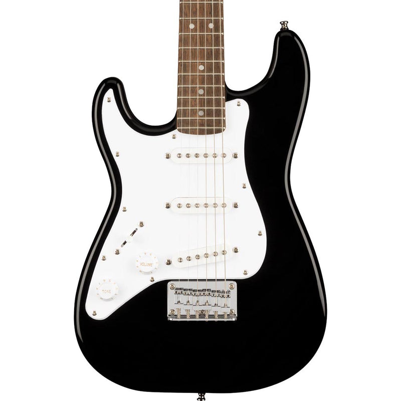 Squier Mini Stratocaster Left Handed Laurel, White Pickguard Black