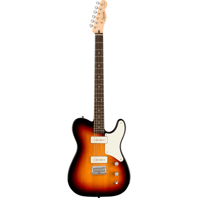 Squier Paranormal Baritone Cabronita Telecaster, Laurel, Parchment Pickguard, 3-Color Sunburst