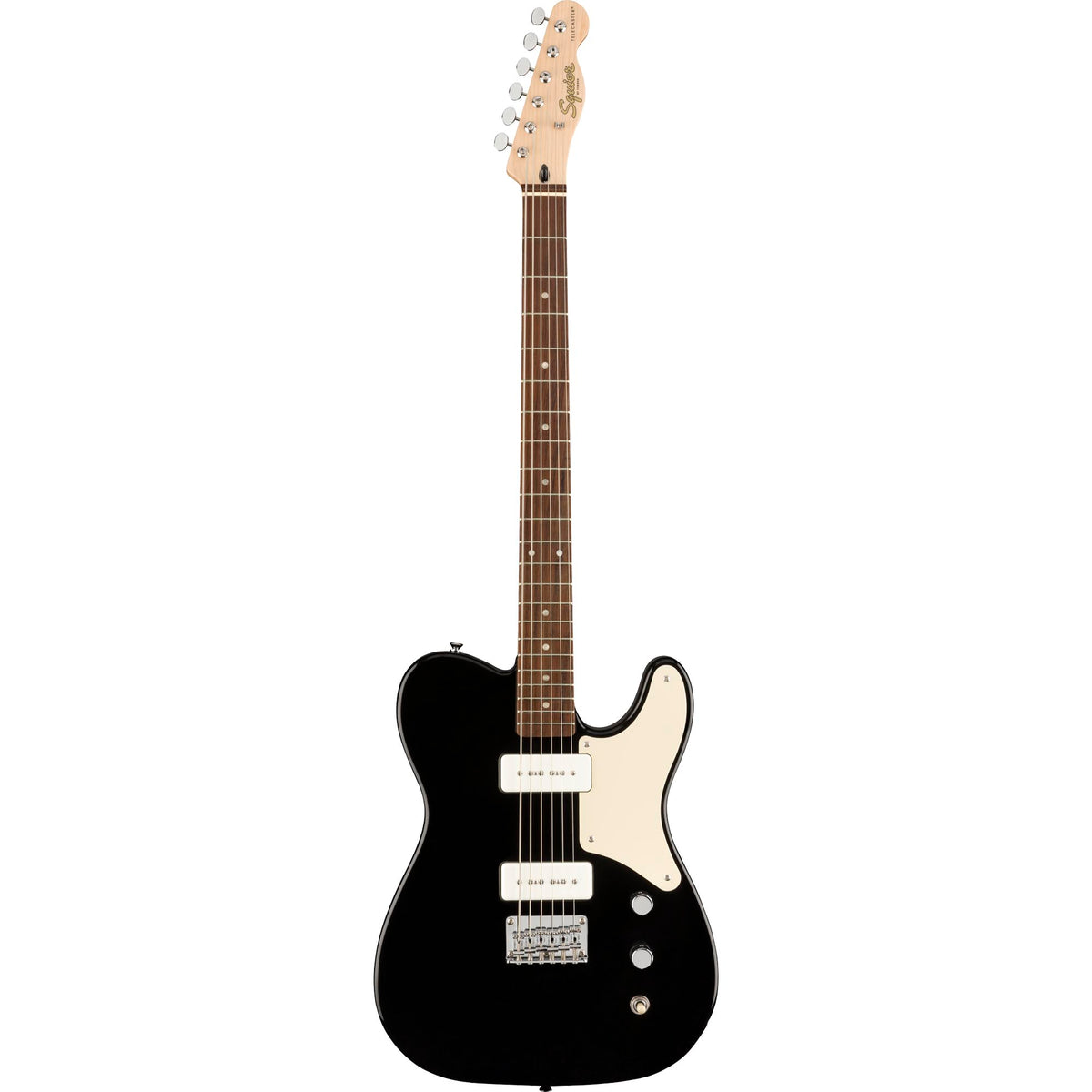 Squier Paranormal Baritone Cabronita Telecaster Laurel, Parchment Pickguard Black