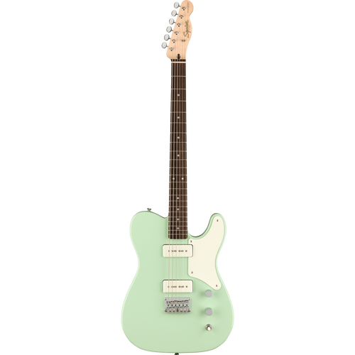 Squier Paranormal Baritone Cabronita Telecaster, Laurel, Parchment Pickguard, Surf Green