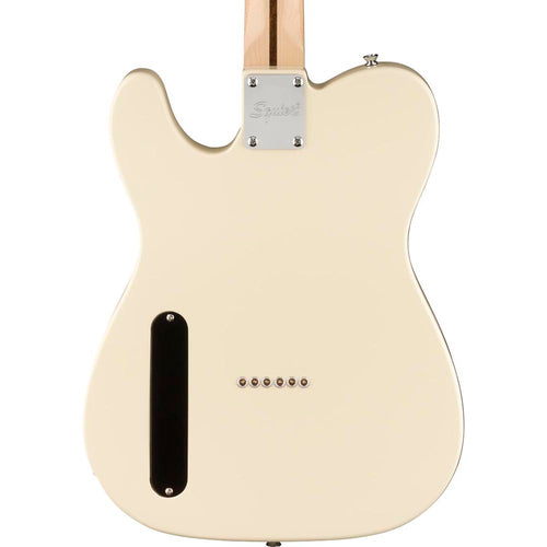 Squier Paranormal Cabronita Telecaster Thinline Maple, Black Pickguard, Olympic White