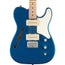Squier Paranormal Cabronita Telecaster Thinline Electric Guitar, Maple, Parchment Pickguard, Lake Placid Blue
