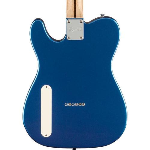 Squier Paranormal Cabronita Telecaster Thinline Electric Guitar, Maple, Parchment Pickguard, Lake Placid Blue