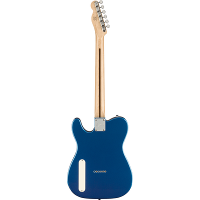 Squier Paranormal Cabronita Telecaster Thinline Electric Guitar, Maple, Parchment Pickguard, Lake Placid Blue