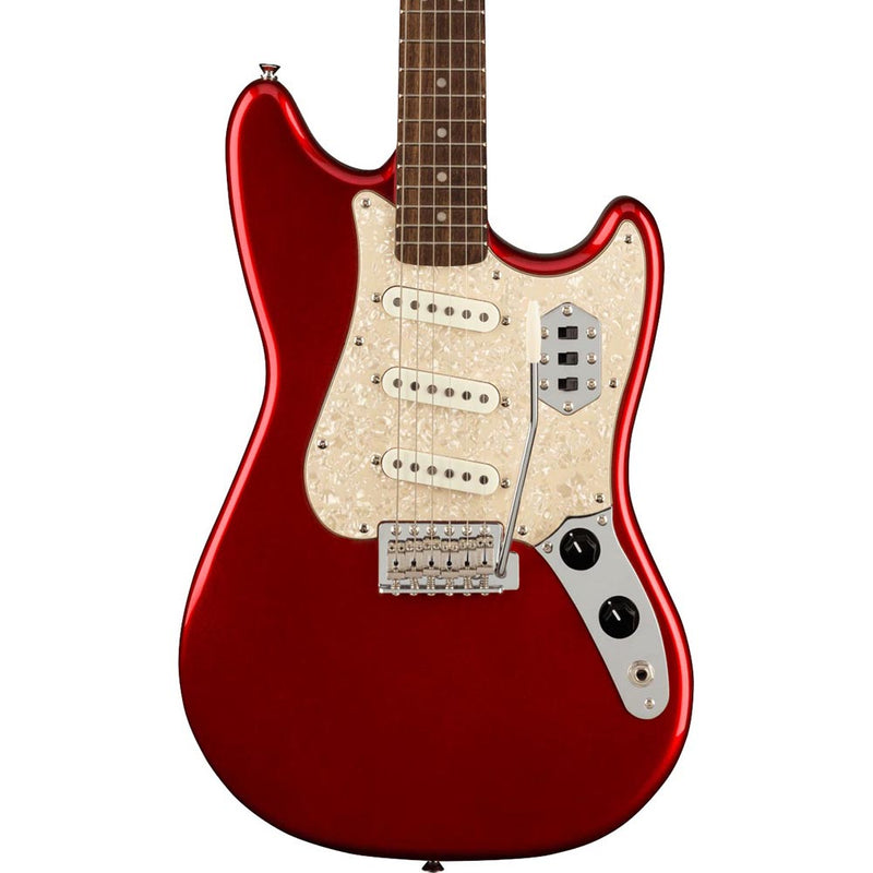 Squier Paranormal Cyclone, Laurel, Pearloid Pickguard, Candy Apple Red