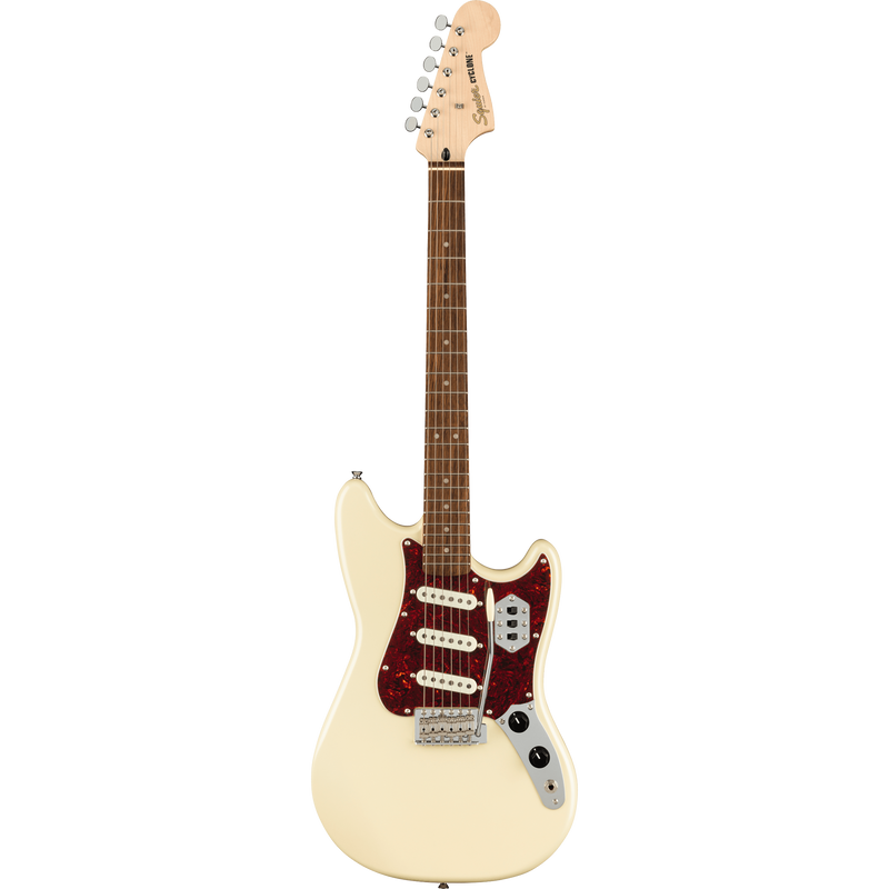 Squier Paranormal Cyclone, Laurel, Tortoiseshell Pickguard, Pearl White