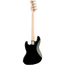 Squier Paranormal Jazz Bass '54, Maple, Gold Anodized Pickguard, Black
