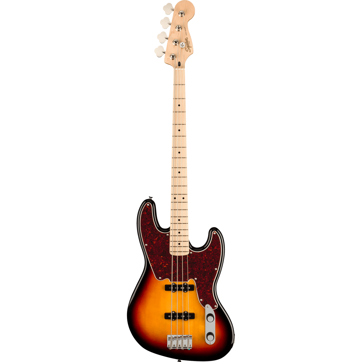 Squier Paranormal Jazz Bass '54, Maple, Tortoiseshell Pickguard, 3