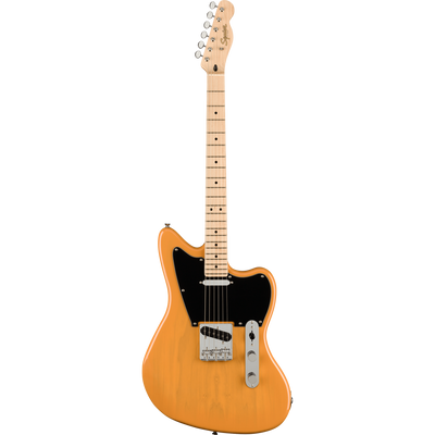 Squier Paranormal Offset Telecaster, Maple, Black Pickguard, Butterscotch Blonde