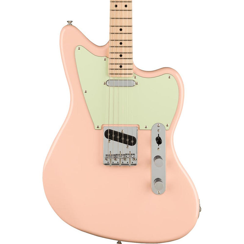 Squier Paranormal Offset Telecaster, Maple, Mint Pickguard, Shell Pink