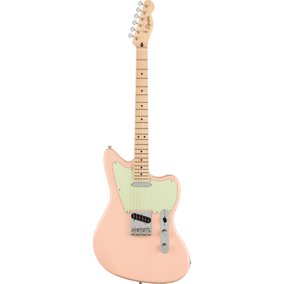 Squier Paranormal Offset Telecaster, Maple, Mint Pickguard, Shell Pink