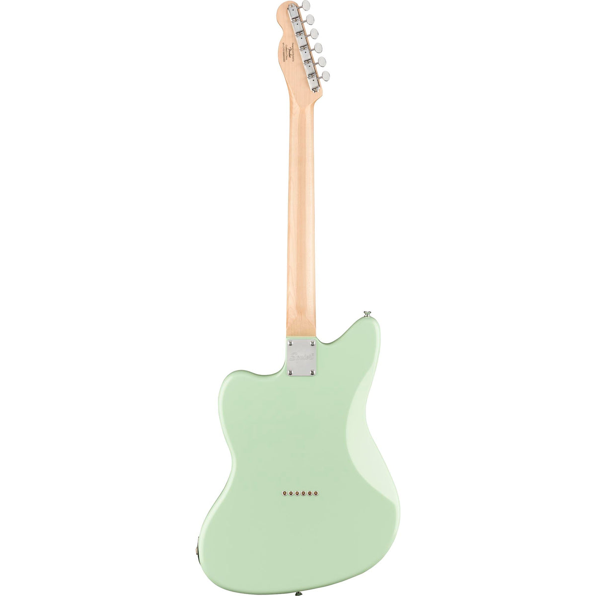 Squier Paranormal Offset Telecaster Maple, Parchment Pickguard Surf Green