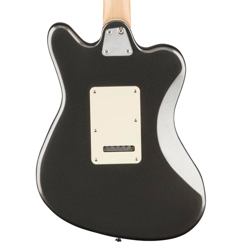 Squier Paranormal Super-Sonic Laurel, White Pearloid Pickguard Graphite Metallic