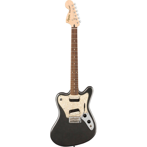 Squier Paranormal Super-Sonic Laurel, White Pearloid Pickguard Graphite Metallic