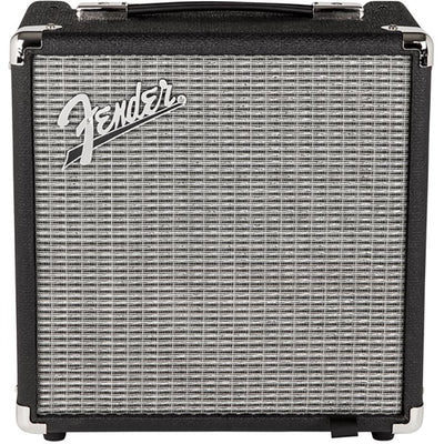 Squier Precision Bass Pj Pack With Rumble 15 V3 - Black - 120V