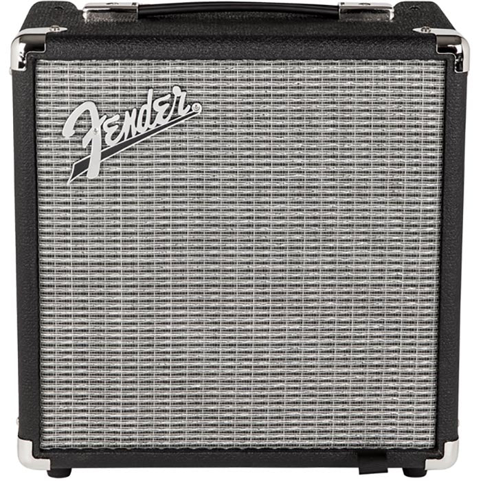 Squier Precision Bass Pj Pack With Rumble 15 V3 - Black - 120V