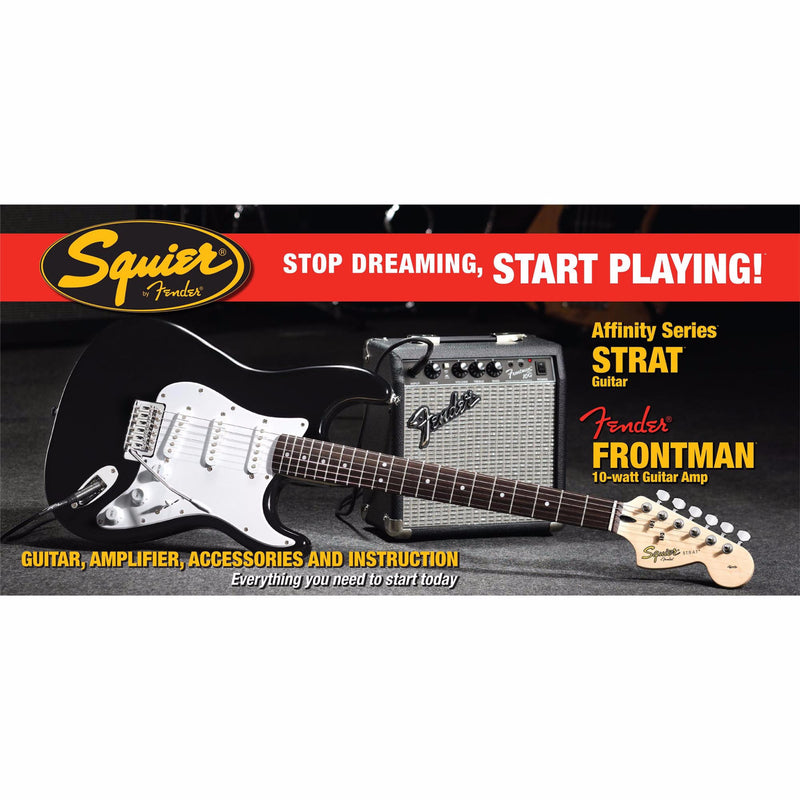 Squier Stop Dreaming Set: Affinity Series Strat With Amp