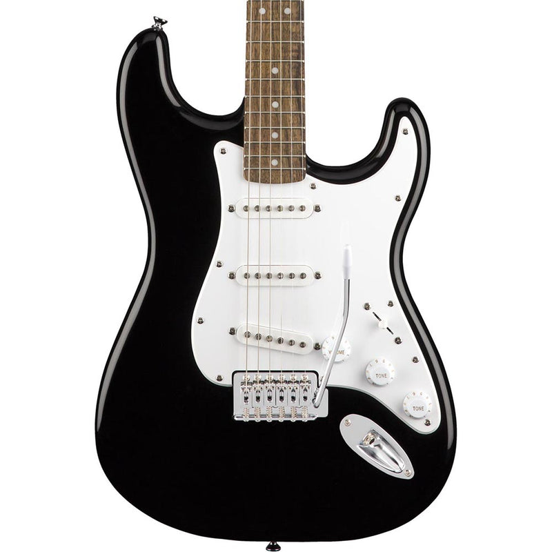 Squier Stratocaster Pack - Laurel Fingerboard - Black - Gig Bag - 10G - 1