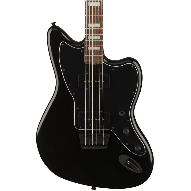 Squier Vintage Modified Baritone Jazzmaster - Rosewood - Transparent Black