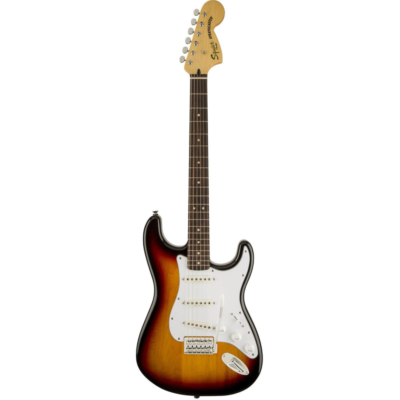 超高品質で人気の Squier Vintage Sunburst 3-Tone - Stratocaster Modified ギター