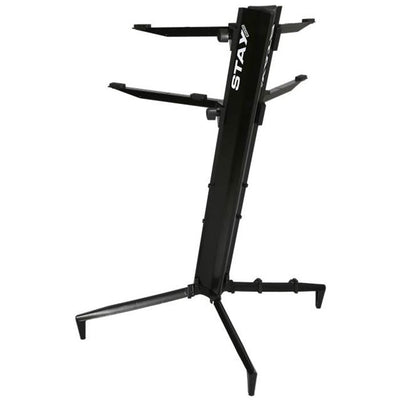 Stay Tower Double Tier Keyboard Stand - Black
