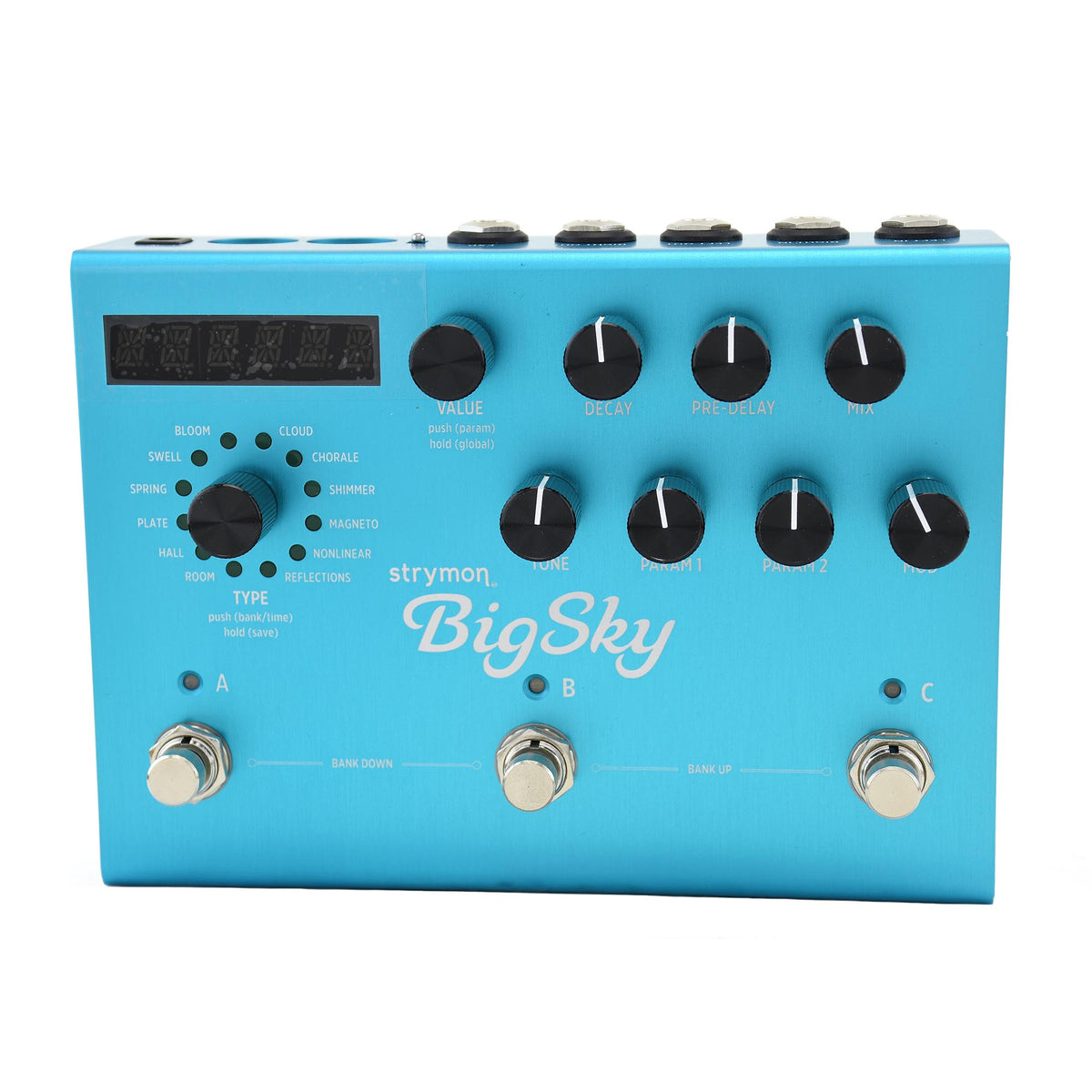 Strymon BigSky Reverberator Reverb Effect Pedal