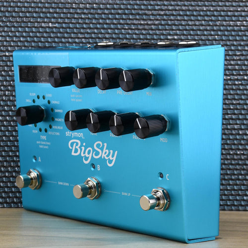 big sky guitar pedal Strymon BigSky Reverb Pedal