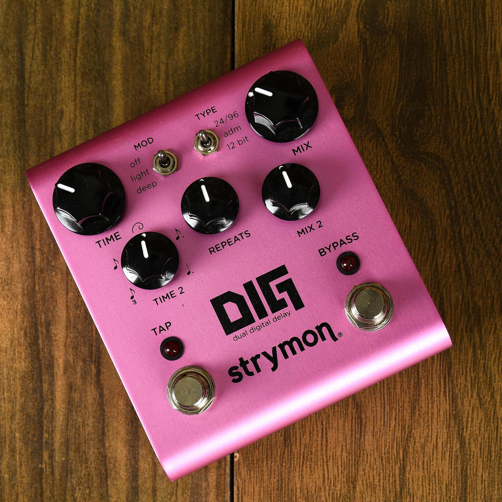 dig deep pedal Strymon DIG Dual Digital Delay Pedal