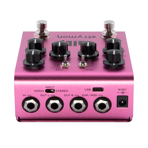 delay pedal with expression pedal Strymon Dig Dual Digital Delay Pedal V2