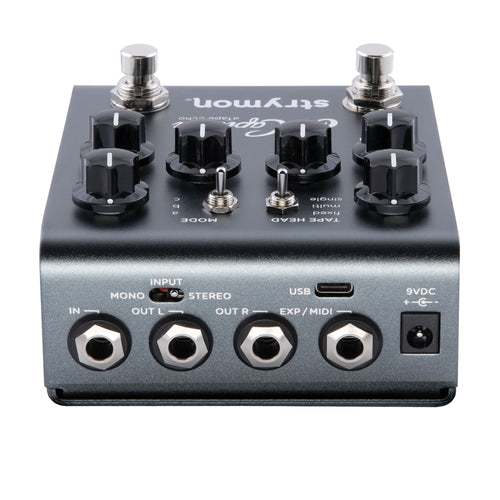 el capistan expression pedal Strymon El Capistan V2 dTape Echo Pedal