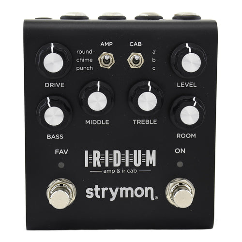 amp modeling pedal Strymon Iridium Amp and IR Cab Pedal