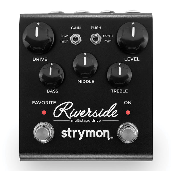 Strymon Limited Midnight Edition Riverside Multistage Drive Effect Ped